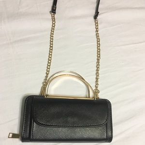 Black clutch/evening bag